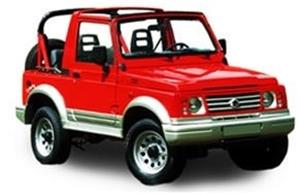 Suzuki Samurai Jeep 4x4 / Benzine